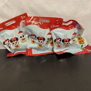 Disney Rubber Clip Blind Bag Lot Of 3 Sealed NIP - RUZ